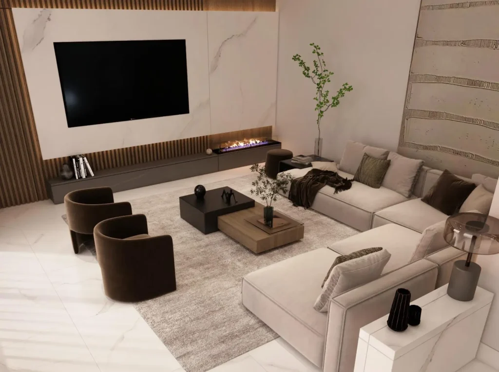 تصميم شقق