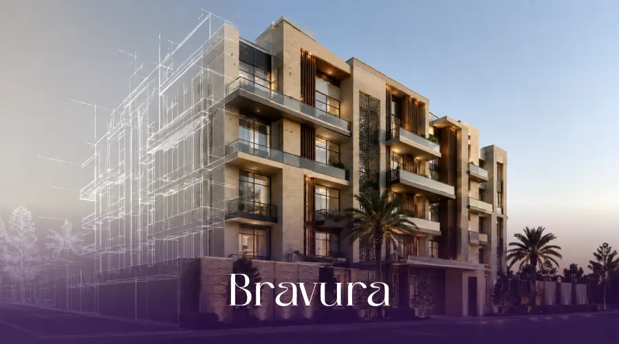 تصميم عمارة سكنية